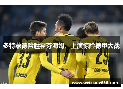 多特蒙德险胜霍芬海姆，上演惊险德甲大战