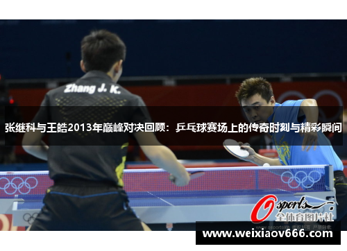 张继科与王皓2013年巅峰对决回顾：乒乓球赛场上的传奇时刻与精彩瞬间